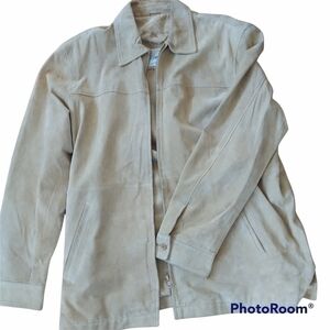 CARDIGAN Suede (Piel) Zippered Jacket 60 EU